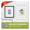 Damage-Free Hanging Picture Hanging Strip Pairs, Holds Up To 2.5 Lb, Medium: 0.63" x 2.75", White, 22/Pack