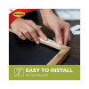 Damage-Free Hanging Picture Hanging Strip Pairs, Holds Up To 3.75 Lb, Large: 0.75" x 3.65", White, 120/Pack