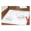 Transparent Notes, 2.88" x 2.88", Clear, 36 Sheets/Pad