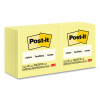 Original Pads In Canary Yellow, 3" x 3", 100 Sheets/Pad, 12 Pads/Pack