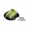 Page Flags In Dispenser, "Sign And Date", Bright Green, 200 Flags/Dispenser