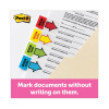 Arrow Message 1" Page Flags, "Sign And Date", Green, 50 Flags/Dispenser, 2 Dispensers/Pack