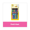 Arrow 0.5" Page Flags, Assorted Primary/Brights, 252/Pack