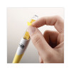 Flag+ Highlighter, Assorted Ink/Flag Colors, Chisel Tip, Assorted Barrel Colors, 3/Pack