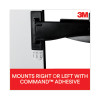 Swing Arm Copy Clip Document Holder, Holds Up To 30 Legal Size Sheets, Plastic, Black/Silver Clip