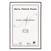 Metal Poster Frame, Plastic Face, 24 X 36, Black