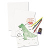 White Drawing Paper, 47 Lb Text Weight, 9 x 12, Pure White, 500/Ream