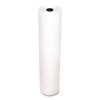 Rainbow Duo-Finish Colored Kraft Paper, 35 Lb Wrapping Weight, 36" x 1,000 Ft, White