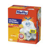 Extra Heavy-Duty Ultra Strong Scented Tall Kitchen Bags, Drawstring, 13 Gal, Citrus Twist, 23.75" x 24.88", White, 80/Box