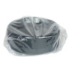 Meadoware Impact Plastic Dinnerware, Plate, 10.25" Dia, Black, 500/Carton