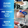 Heavy Duty Powerwash Commercial Dish Spray, 16 Oz, 6 Pack: 1 Starter Kit Plus 5 Refills