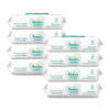 Sensitive Baby Wipes, 1-Ply, 6.8 x 7, Unscented, White, 56/Pack, 8 Packs/Carton
