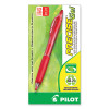 Precise Gel Begreen Gel Pen, Retractable, Fine 0.7 Mm, Red Ink, Translucent Red Barrel, Dozen