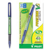 Precise V5 Begreen Rollerball Pen, Stick, Extra-Fine 0.5 Mm, Blue Ink, Blue Barrel, Dozen