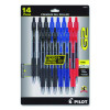 G2 Premium Gel Pen, Retractable, Fine 0.7 Mm, Assorted Business Ink And Barrel Colors, 14/Pack