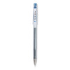 G-Tec-C Ultra Gel Pen, Stick, Ultra-Fine 0.4 Mm, Blue Ink, Clear/Blue Barrel, Dozen