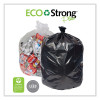 Eco Strong Plus Can Liners, 33 Gal, 1 Mil, 33" x 39", Natural, Perforated Roll, 150/Carton
