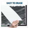 Classic Series Porcelain Magnetic Dry Erase Board, 48" x 36", White Surface, Black Aluminum Frame