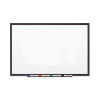 Classic Series Porcelain Magnetic Dry Erase Board, 48 x 36, White Surface, Black Aluminum Frame