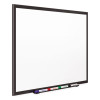 Classic Series Porcelain Magnetic Dry Erase Board, 48" x 36", White Surface, Black Aluminum Frame