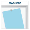 Classic Series Porcelain Magnetic Dry Erase Board, 72" x 48", White Surface, Satin Aluminum Frame