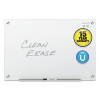 Infinity Magnetic Glass Marker Board, 24" x 18", White Surface