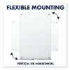 Infinity Magnetic Glass Marker Board, 24" x 18", White Surface