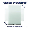 Infinity Glass Marker Board, 36" x 24", Frost Surface