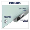 Infinity Glass Marker Board, 96" x 48", Frost Surface