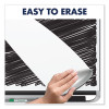 Prestige 2 Duramax Magnetic Porcelain, 72" x 48", White Surface, Black Aluminum/Plastic Frame