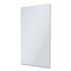 Invisamount Vertical Magnetic Glass Dry-Erase Boards, 42" x 74", White Surface