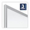 Classic Series Total Erase Dry Erase Boards, 36" x 24", White Surface, Anodized Aluminum Frame
