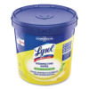 Professional Disinfecting Wipe Bucket, 1-Ply, 6 X 8, Lemon And Lime Blossom, White, 800 Wipes
