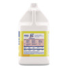 Disinfectant Deodorizing Cleaner Concentrate, Lemon Scent, 128 Oz Bottle, 4/Carton