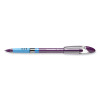 Slider Basic Ballpoint Pen, Stick, Extra-Bold 1.4 Mm, Violet Ink, Violet Barrel, 10/Box