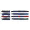 One Business Rollerball Pen, Stick, Fine 0.6 Mm, Assorted Ink And Barrel Colors, 4/Pack