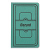 Tuff Series Record Book, Green Cover, 12 X 7.5 Sheets, 300 Sheets/Book