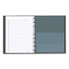 Miraclebind Notebook, 1-Subject, Medium/College Rule, Black Cover, (75) 9.25 x 7.25 Sheets