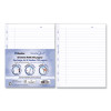Ruled Paper Refill Sheets For All Miraclebind Notebooks And Planners, 9.25 x 7.25, White/Blue Sheets, Undated, 50/Pack
