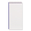 Reporters Note Pad, Blue Cover, Medium/College Rule, (80) White 4 x 8 Sheets