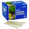Wooden Skewers, 4.5", White, 10,000/Carton