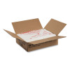 Thank You Bags, Thank You - Have a Nice Day Labeling, Cut-Out Handles, 11.5" x 6.5" x 20", White/Red, 775/Carton