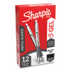 S-Gel Premium Metal Barrel Gel Pen, Retractable, Medium 0.7 Mm, Black Ink, Gun Metal Gray Barrel, Dozen