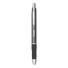 S-Gel Premium Metal Barrel Gel Pen, Retractable, Medium 0.7 Mm, Black Ink, Gun Metal Gray Barrel, Dozen