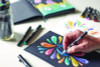Creative Markers, Fine Brush Tip, Assorted Colors, 5/Pack