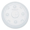 Pete Flat Straw-Slot Cold Cup Lids, Fits 28 Oz To 32 Oz Cold Cups, Plastic, Clear, 600/Carton