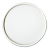 Flexstyle Double Sided Poly (Dsp) Paper Lid, For 32 Oz Food Containers, 4.6" Diameter x 0.7" h, White, Plastic, 500/Carton