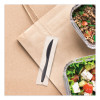 Reliance Classic Plastic Cutlery, Individually Wrapped, Medium Heavyweight Knife, Black, 1,000/Carton