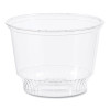 Sundae Cups, 8 Oz, Plastic, Clear, 50/Bag, 20 Bags/Carton