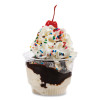 Sundae Cups, 8 Oz, Plastic, Clear, 50/Bag, 20 Bags/Carton